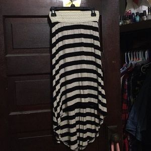 Black and White Skirt